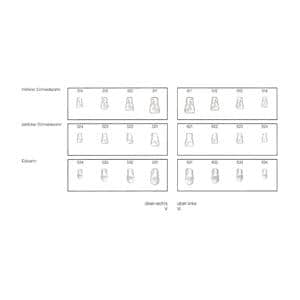 Stripkroon kind - navulling - Centraal incisief, 511, 5 stuks