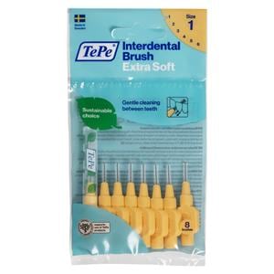 Tepe Interdentale ragers extra soft - standaardverpakking - Lichtoranje - xxx-fijn, 0,45 mm, 8 stuks