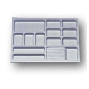 Plateaux en plastique mod�le plat - n� 1210
