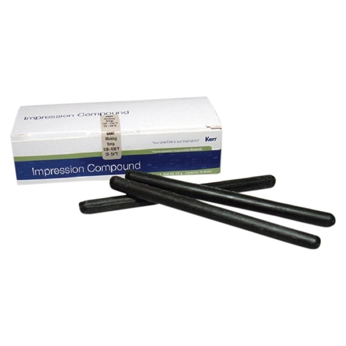 Impression Compound sticks - Vert (50 C)