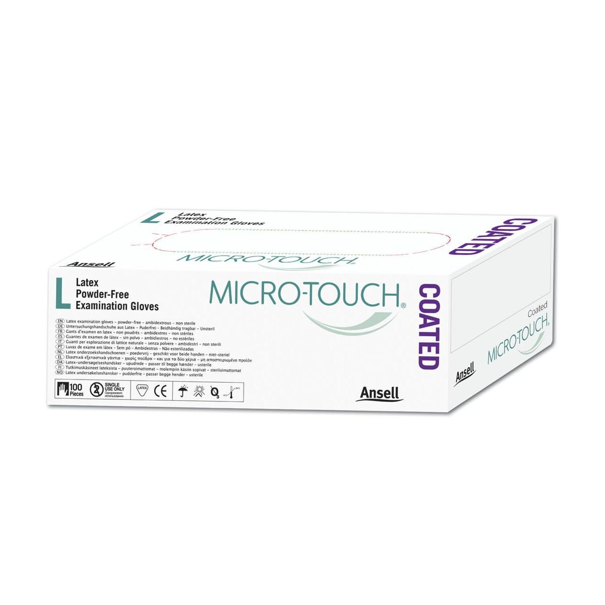 Micro-Touch Latex coated - M - 100 stuks