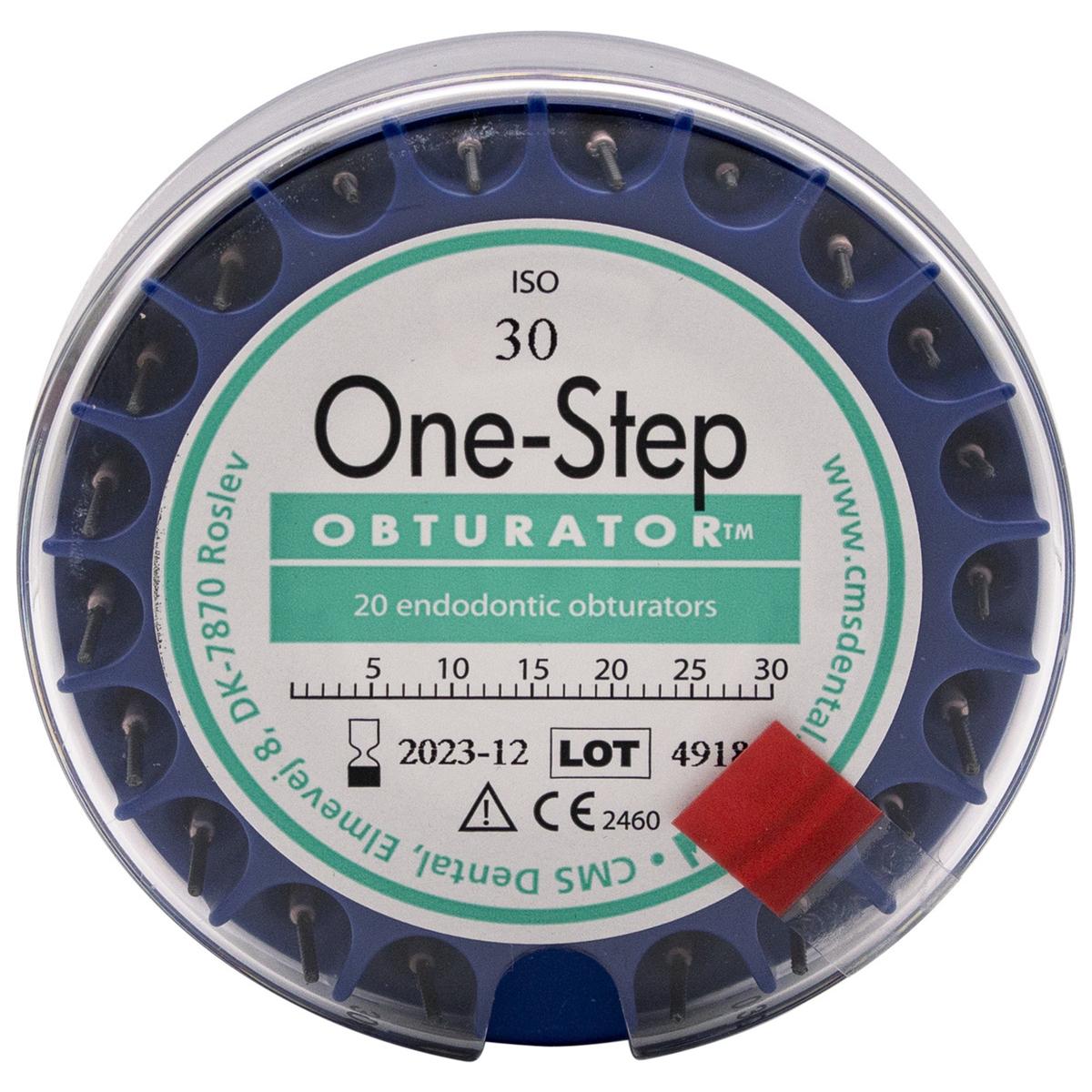 Obturateur One-Step - ISO 030, bleu