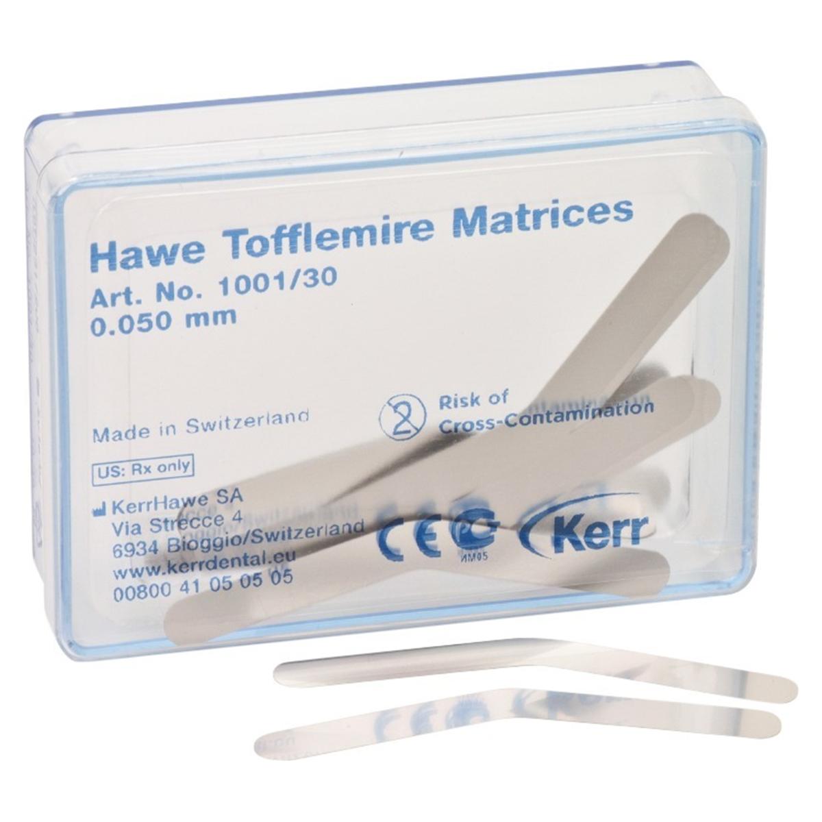 Hawe Tofflemire matrixband - Nr. 1001, 0,05 mm