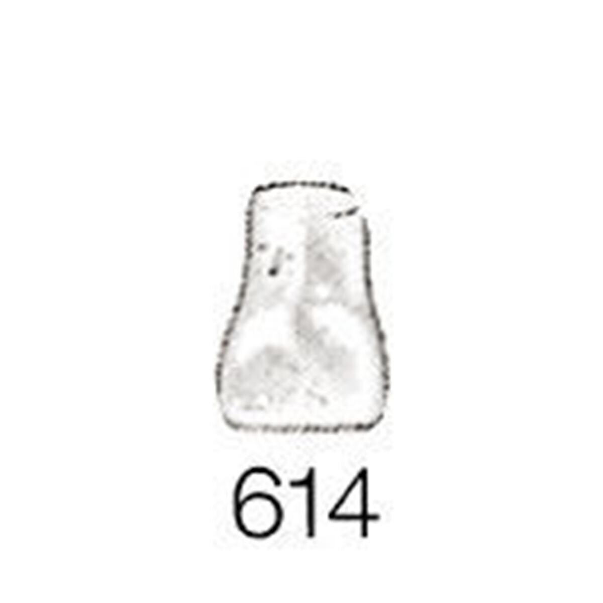 Couronne provisoire pour enfants - recharge - Incisives centrales, 614, 5 pcs