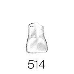 Couronne provisoire pour enfants - recharge - Incisives centrales, 514, 5 pcs