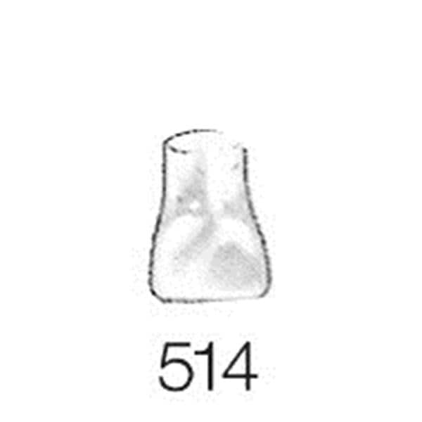 Couronne provisoire pour enfants - recharge - Incisives centrales, 514, 5 pcs