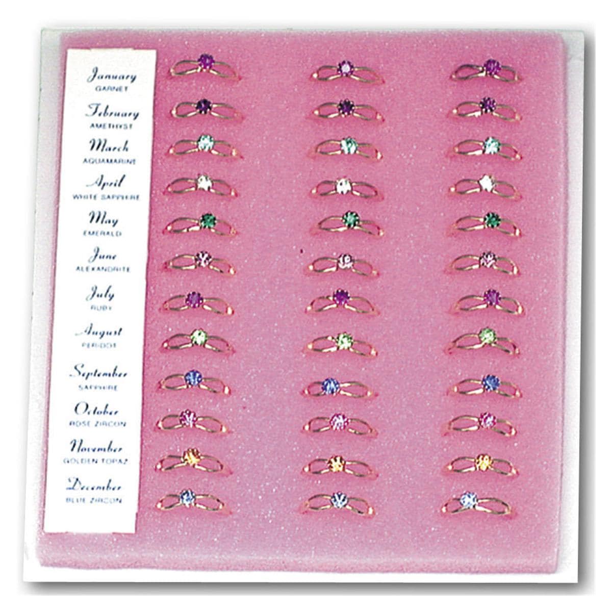 Bagues - Avec pierres