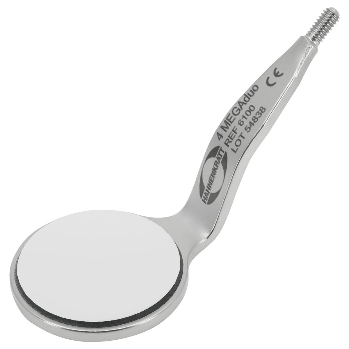 Mondspiegel Mega Duo - Nr. 4 plan,  22 mm, 6 stuks