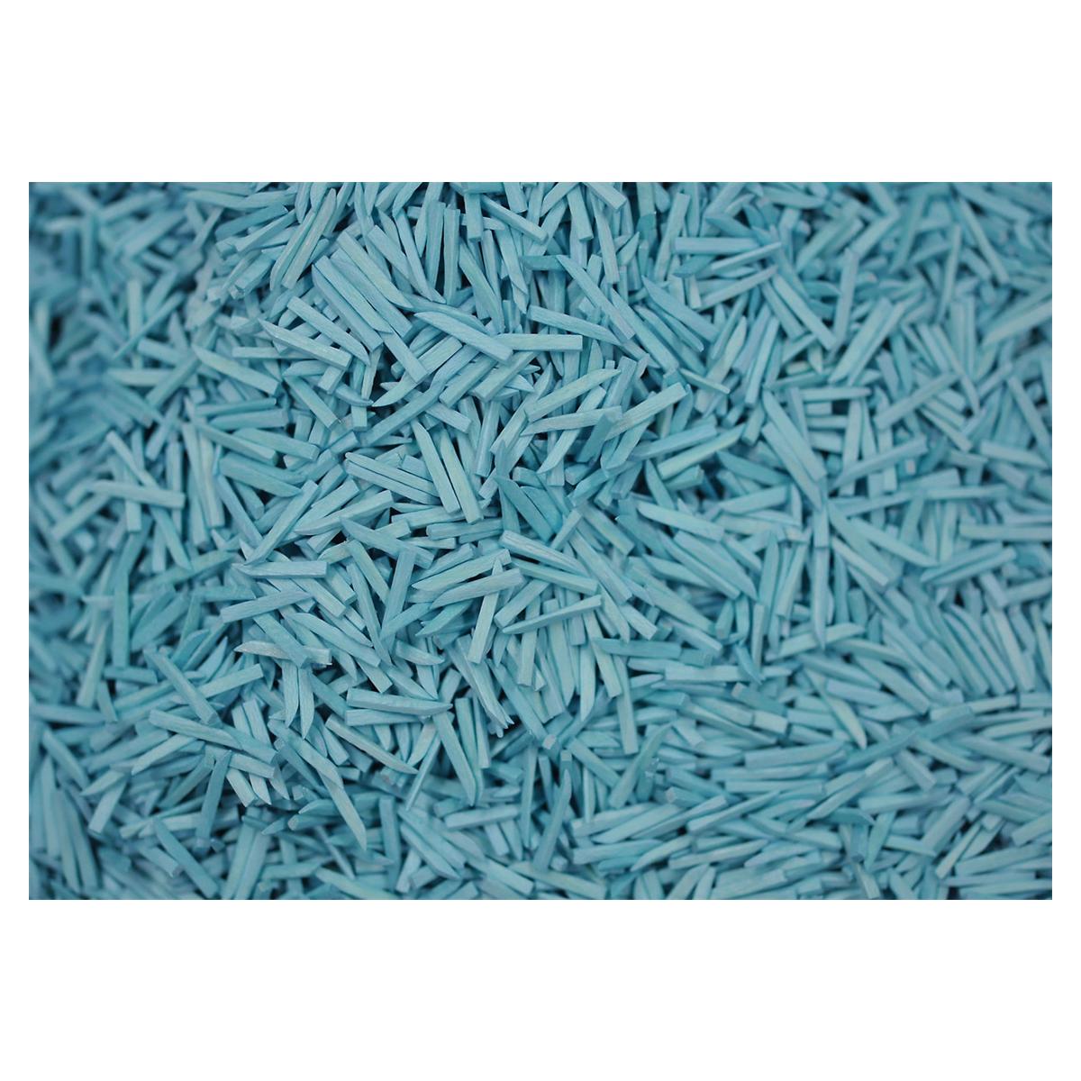 Coins interdentaires en bois d'rable - recharge - 822-05 turquoise, 100 pcs