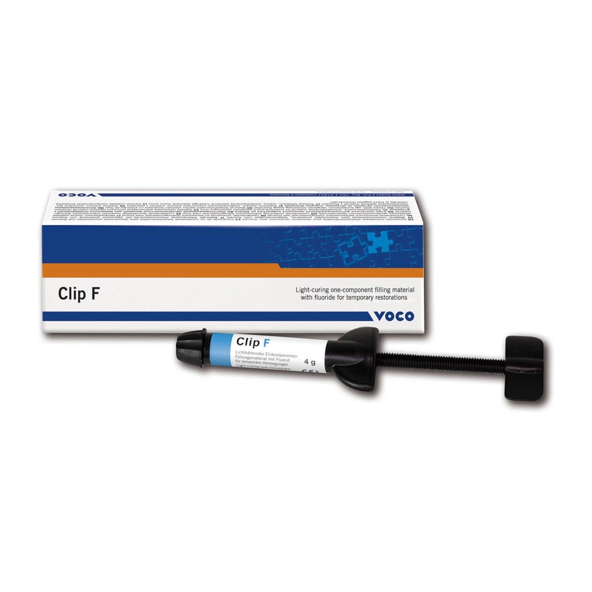 Clip F - Seringue, 2x 4 g fluorescent