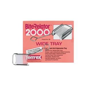 Bite Relator 2000 - Wide, 1 tray frame & 12 disposable tray inserts
