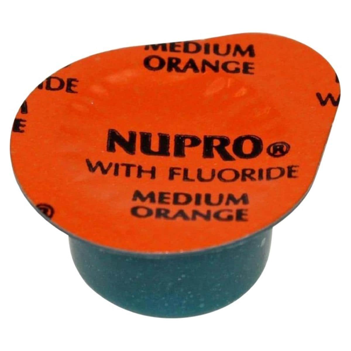 Nupro Prophylaxis Paste avec fluorure - moyen, Orange, 200 x 2,0g