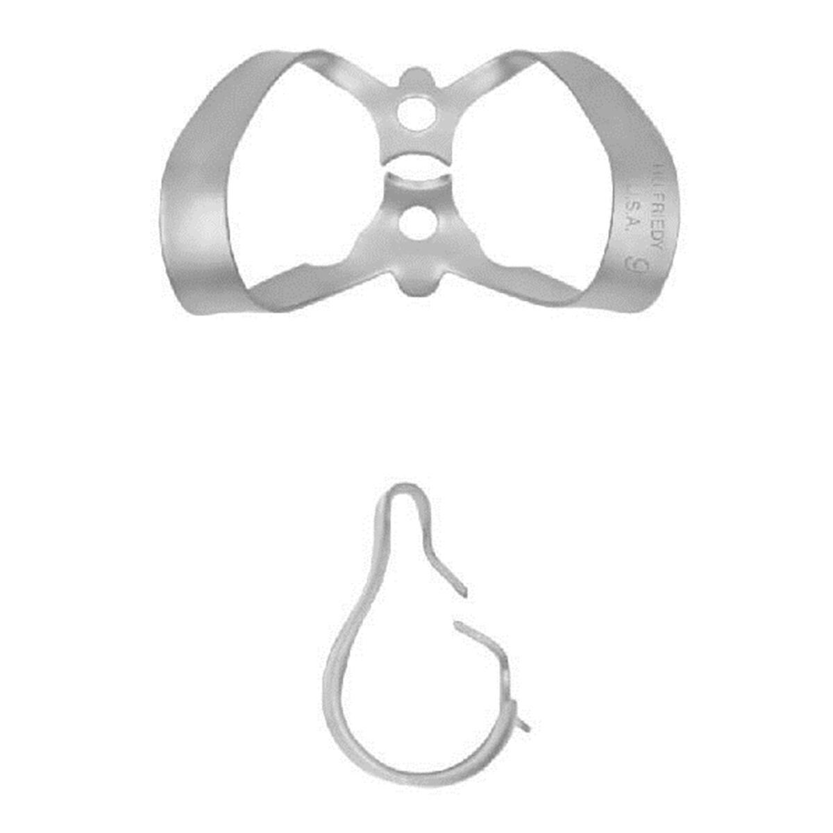 Crampon � digue - Ant�rieures � ailettes,, 9, upper/lower