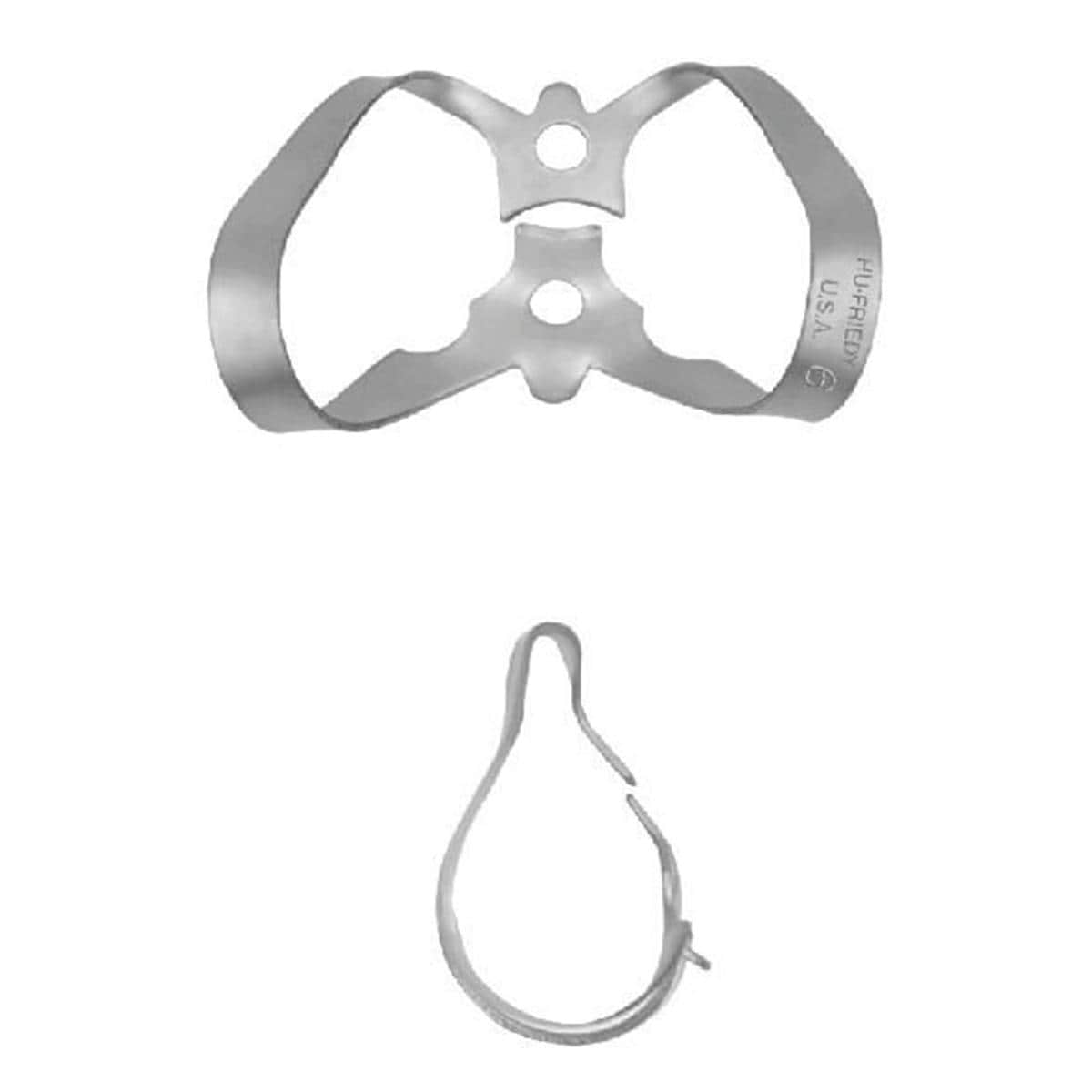 Crampon � digue - Ant�rieures � ailettes, 6,upper/lower