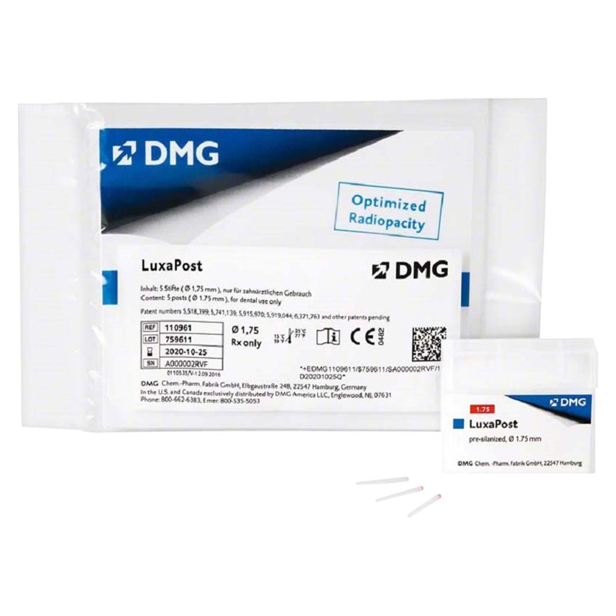 LuxaPost - stiften - � 1,75 mm,rood - 5 stuks