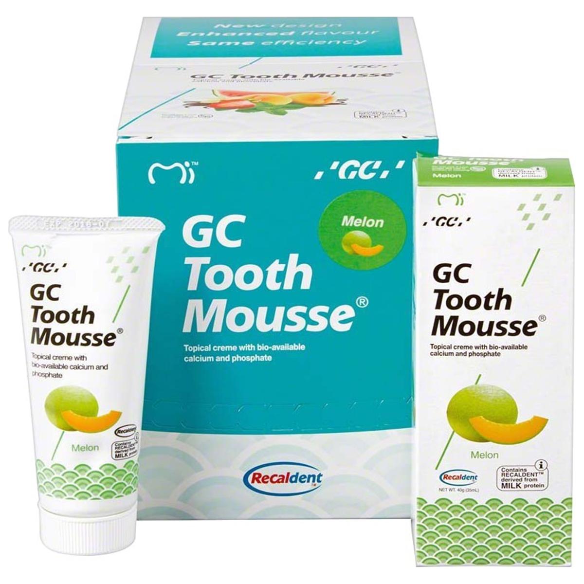 Tooth Mousse - recharge - melon, 10 x 40 g