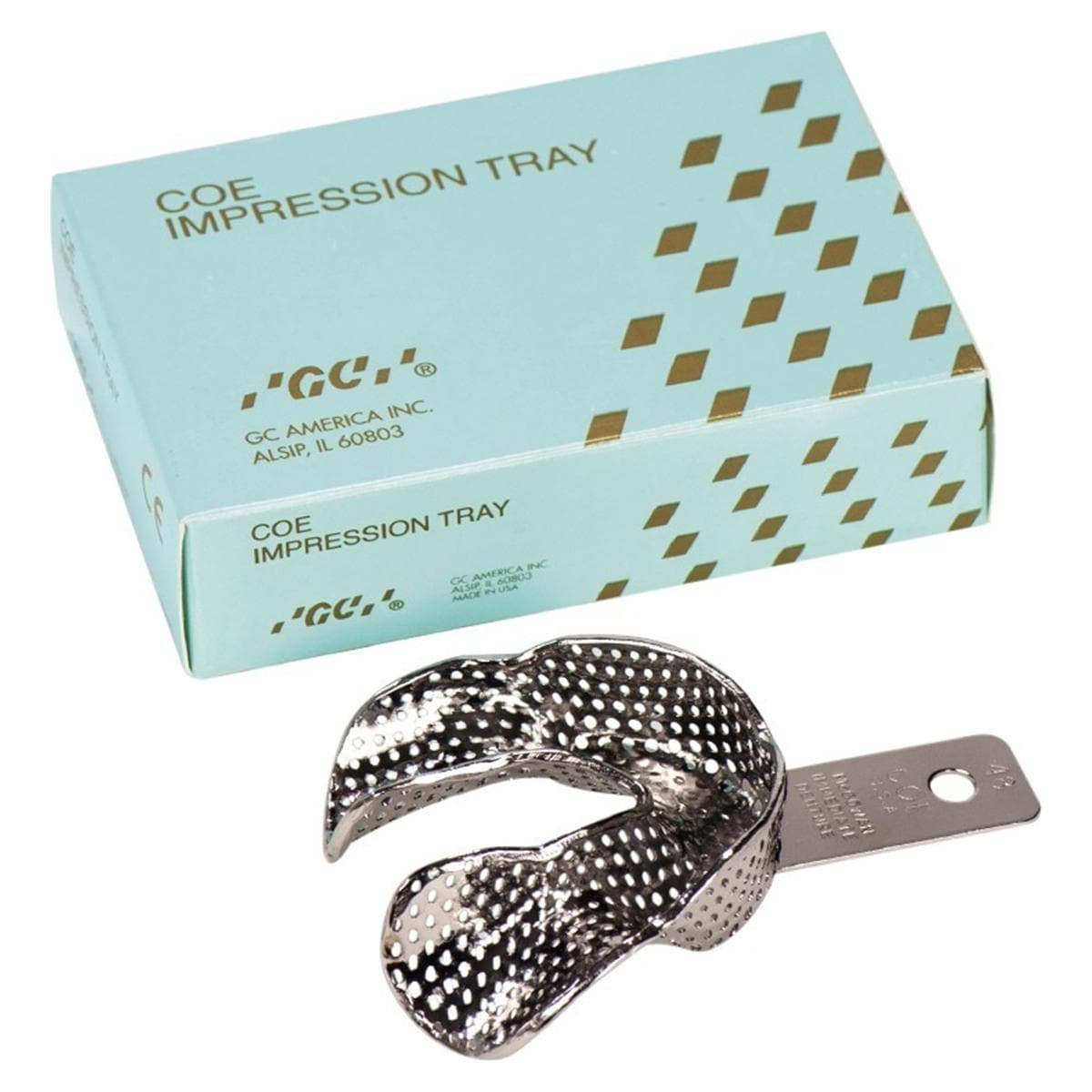 Coe Impression Trays McGowan - immdiat bas - 48 small