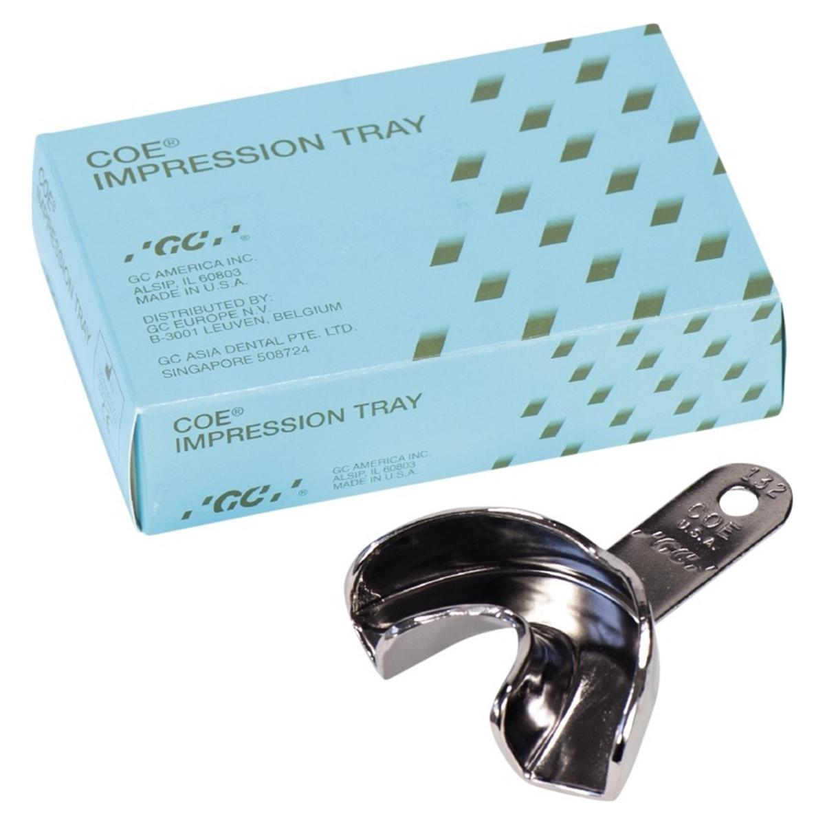 Coe Impression Trays, non perfor�s - partiel - 132 ant�rieur bas