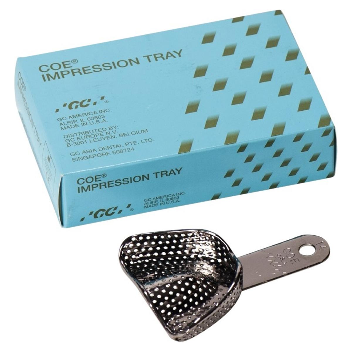 Coe Impression Trays, perfors - pdodontiques - 14 Suprieur, extra small