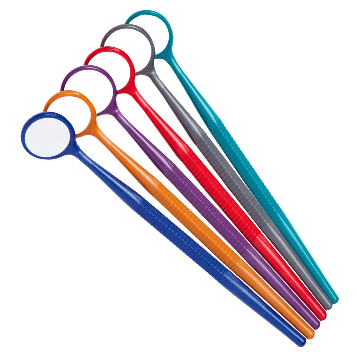 Crystal HD - Mondspiegel met heft Thin Grip - Ass. Jewel - #4 ( 22 mm) 50Z353-JWL