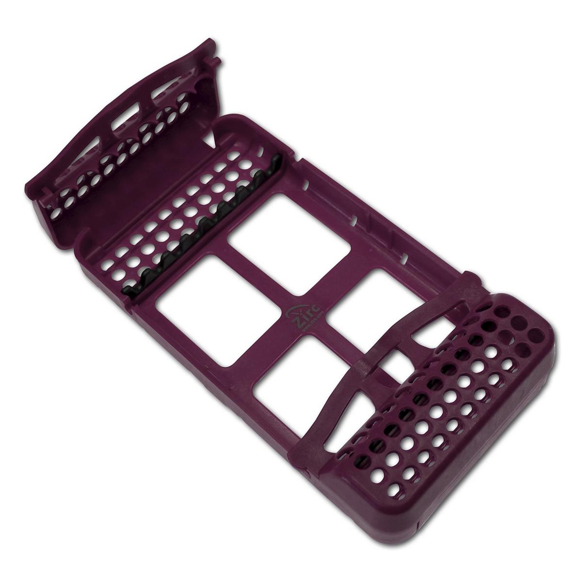 Cassette E-Z Jett Slim Design - pour 8 instruments - 50Z911E prune