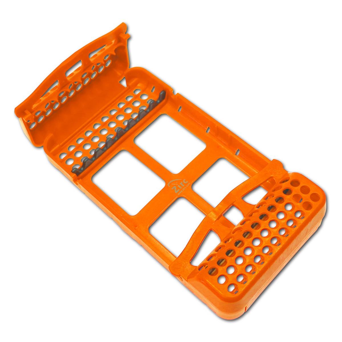 Cassette E-Z Jett Slim Design - pour 8 instruments - 50Z911Q n�on orange