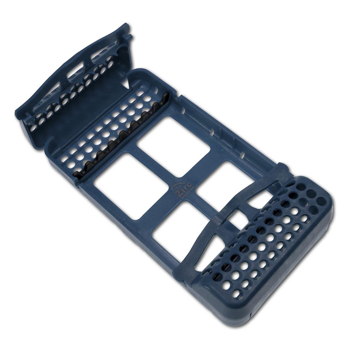 Cassette E-Z Jett Slim Design - pour 8 instruments - 50Z911B bleu