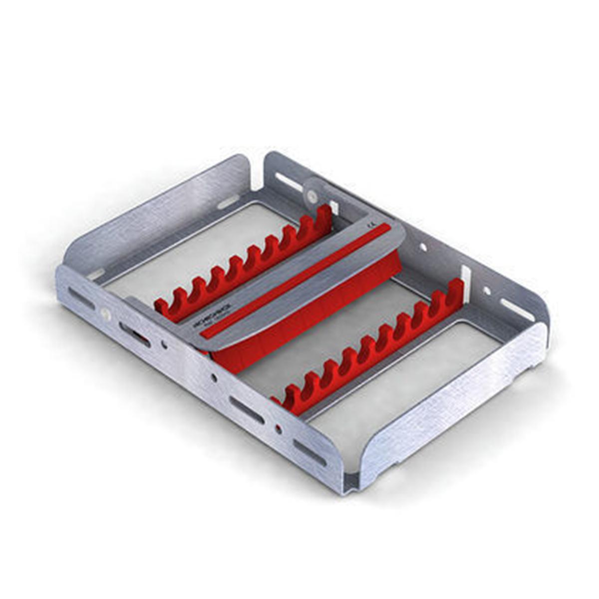 Easy Clip 10 - pour 10 instruments - 182910-3, rouge