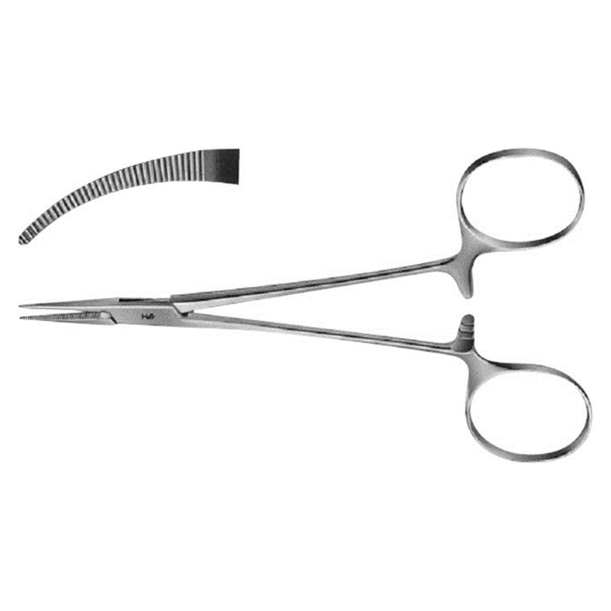 Pince h�mostatique Micro-Halsted courb� - BH 109