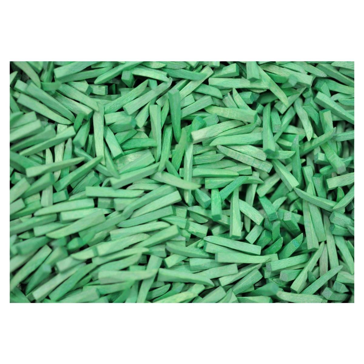 Coins interdentaires en bois d'rable - recharge - 822-30 vert, 100 pcs