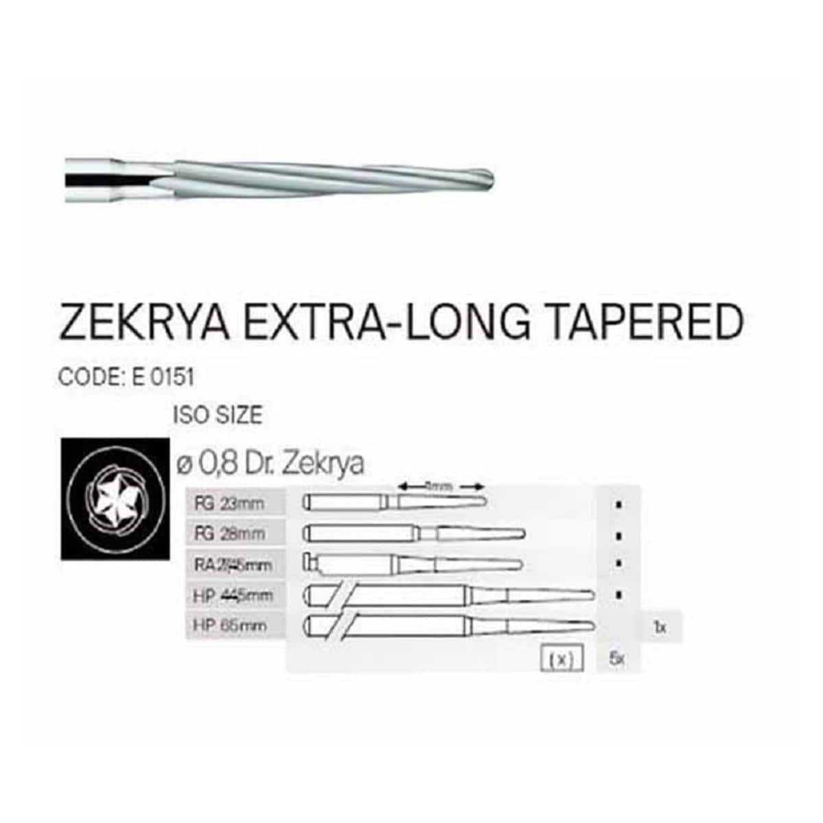 Hardmetaalboren - 151 - RA, ISO 008 / 27,45 mm, 5 stuks