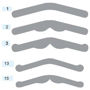 Tofflemire matrixband - Nr. 2, X-dun