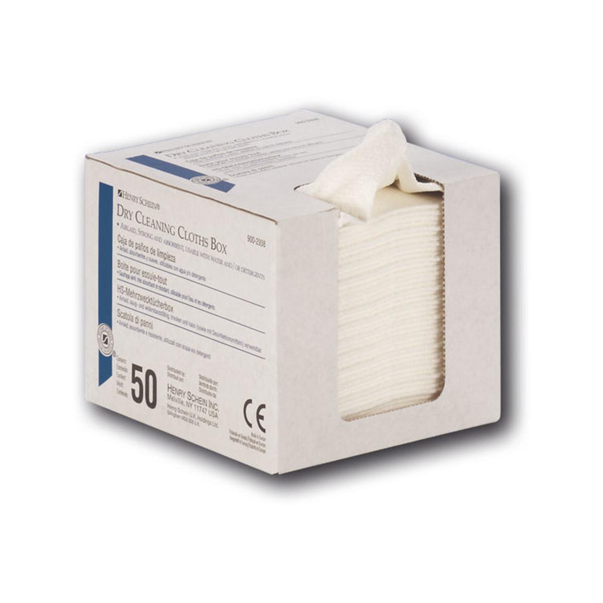 Chiffons de nettoyage Dry Cleaning - Distributeur garni de 50 pcs