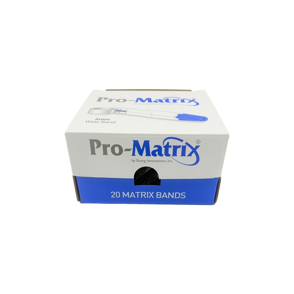 Pro-Matrix - 6 mm wide blauw, 20 pcs