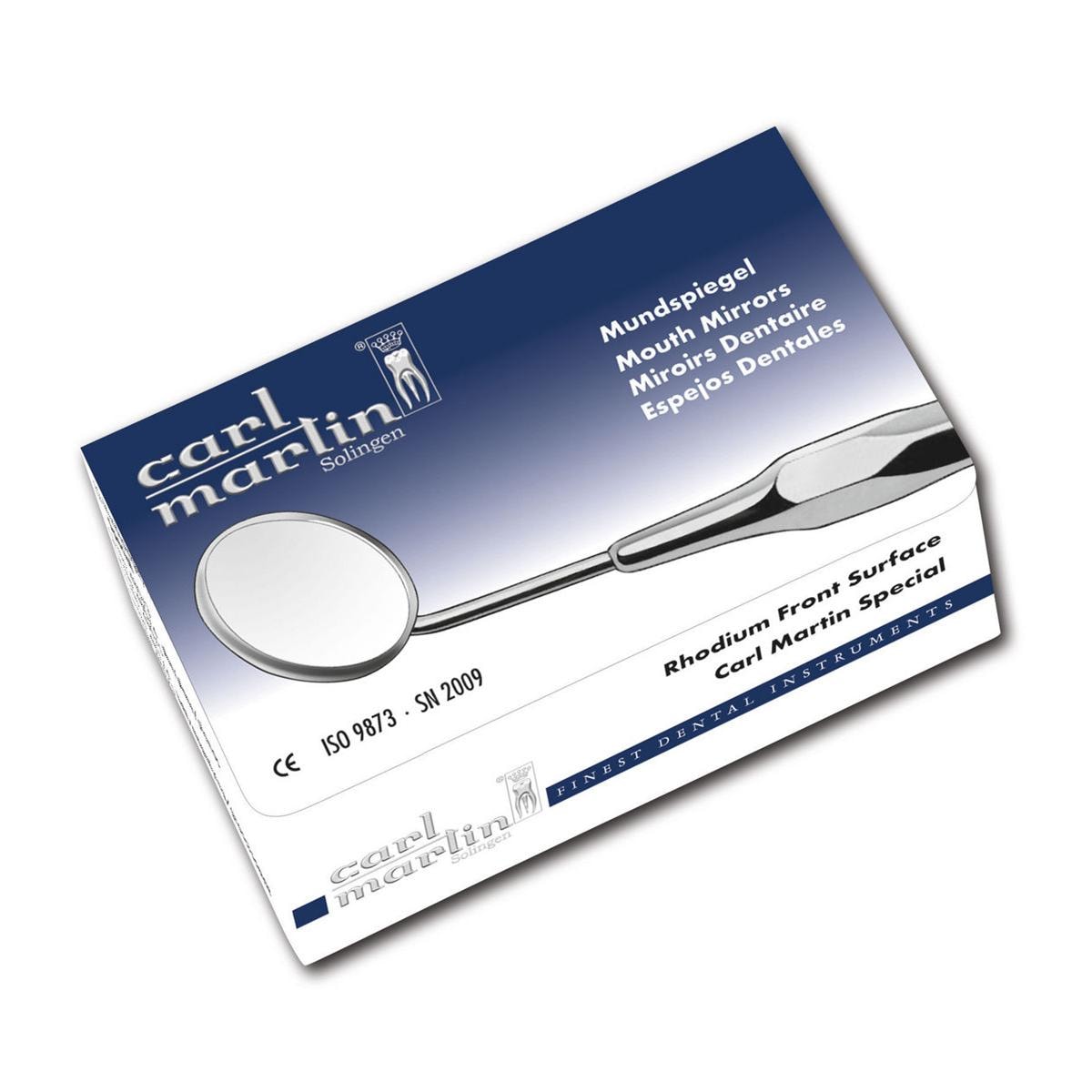 Mondspiegels Rhodium -  22 mm, 478/4