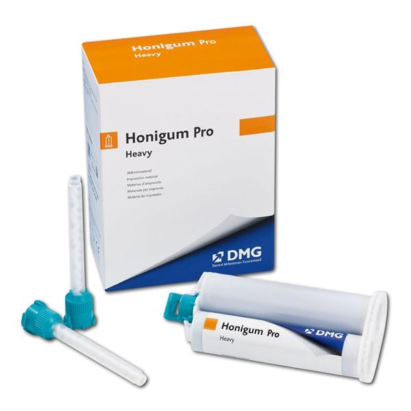 Honigum Pro Heavy - Heavy, 2x 50ml en 4 Automix-tips.