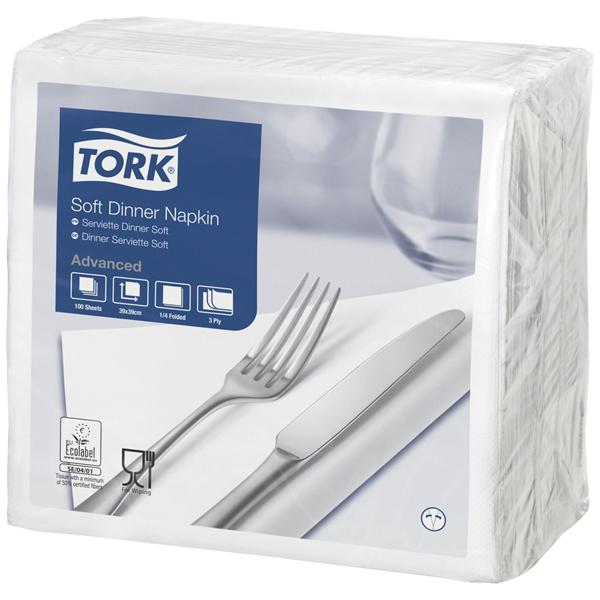 Tork Advanced Serviettes - 477577, 12x 100 pcs