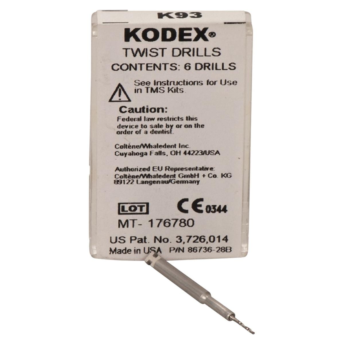 Kodex drills TMS Minim - K-92 (0,525 x 2 mm), 6 stuks