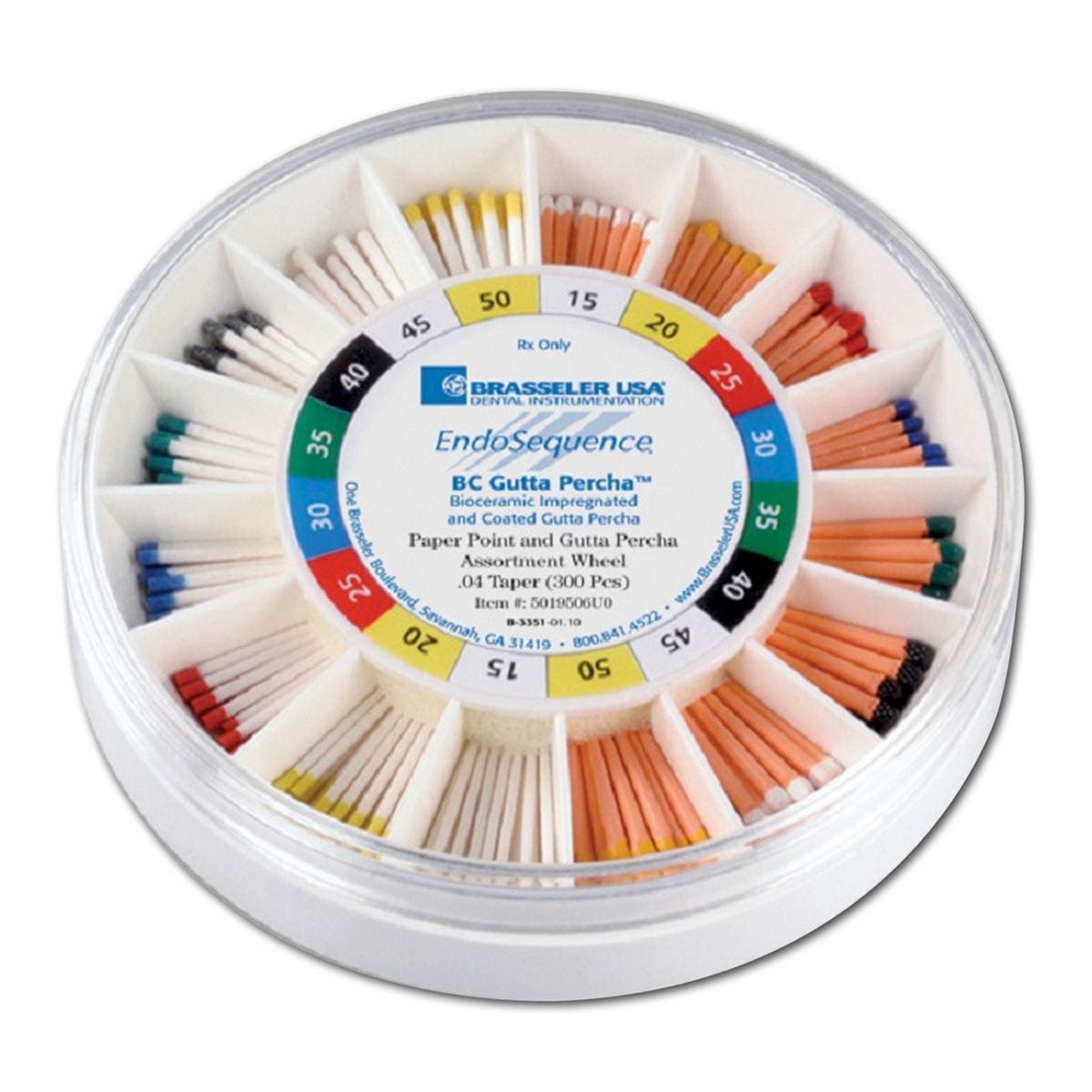 Endosequence Guttapercha en Paperpoints kit - taper 04 - Complete set