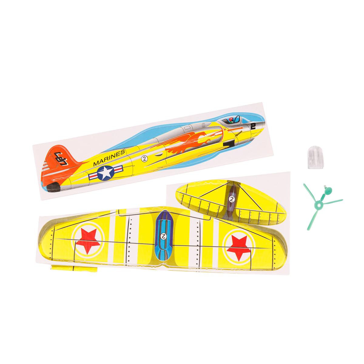 Zweefvliegtuigjes - Verpakking, 48 stuks