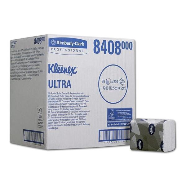 Kleenex Ultra tissus de toilette - # 8408, 36x 200 feuilles