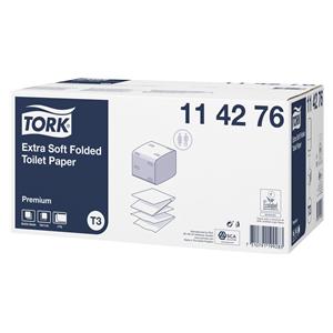 Tork Extra Soft Folded Toilet Paper Premium - 114276
