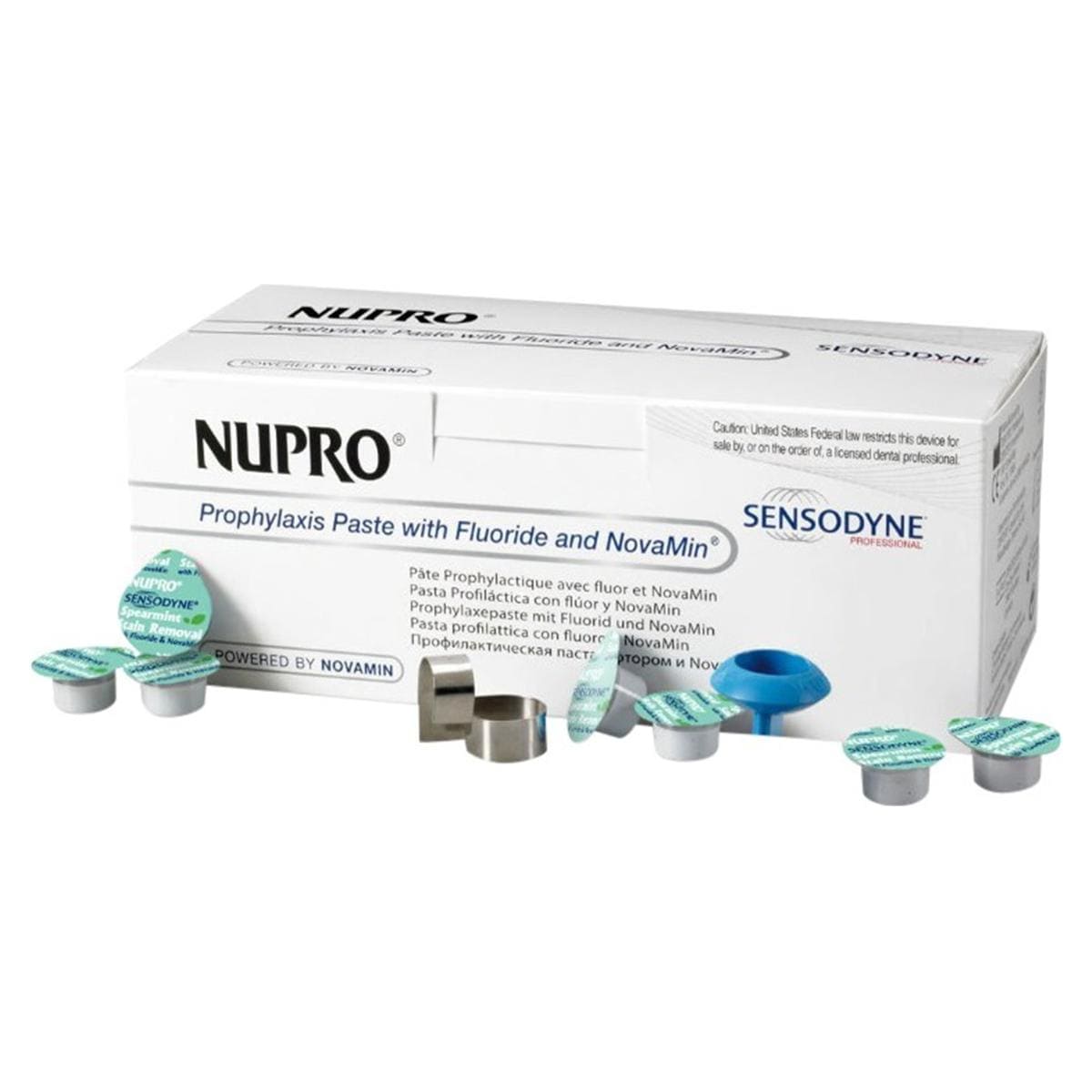 Nupro Sensodyne Prophylaxis paste single dose met fluoride - Orange, removal