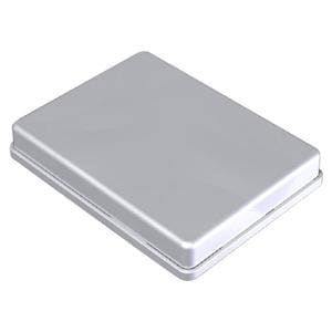 Couvercle pour plateau non-perfor�e en acier inoxydable, 28 x 18 cm - 182451