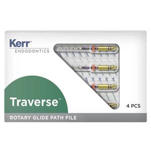 Traverse Rotary glide path files - refill - .13/.06/21 mm Traverse Rotary glide path file row - 4 stuks