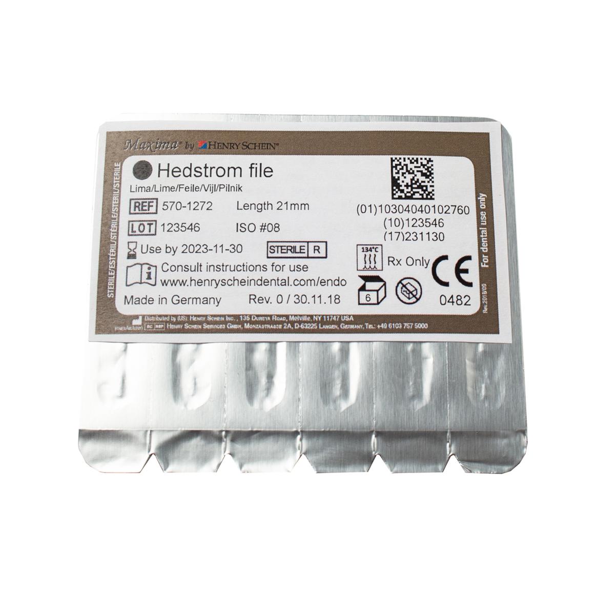Limes Hedstrm Files - stril - 21 mm, 08
