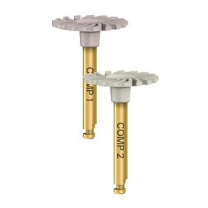 Composietpolijster spiraal - 94028M - �130 Voor-polijsten, lichtroze - per stuk