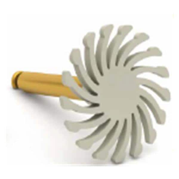 Composietpolijster spiraal - 94028F - �130 Hoogglans polijsten, lichtgeel - per stuk