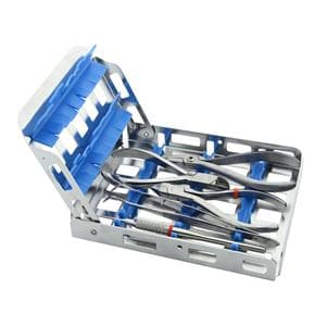 Easy Tray Ortho 18x14 cm - Blue silicone