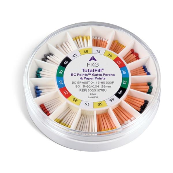TotalFill BC Points Assortiment Taper .06 - ISO 15-50, 240 pcs